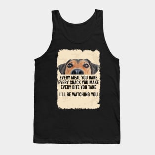 Funny Retro Dog Owner Humor Dog Design For Dog Lover Vintage T-Shirt Tank Top